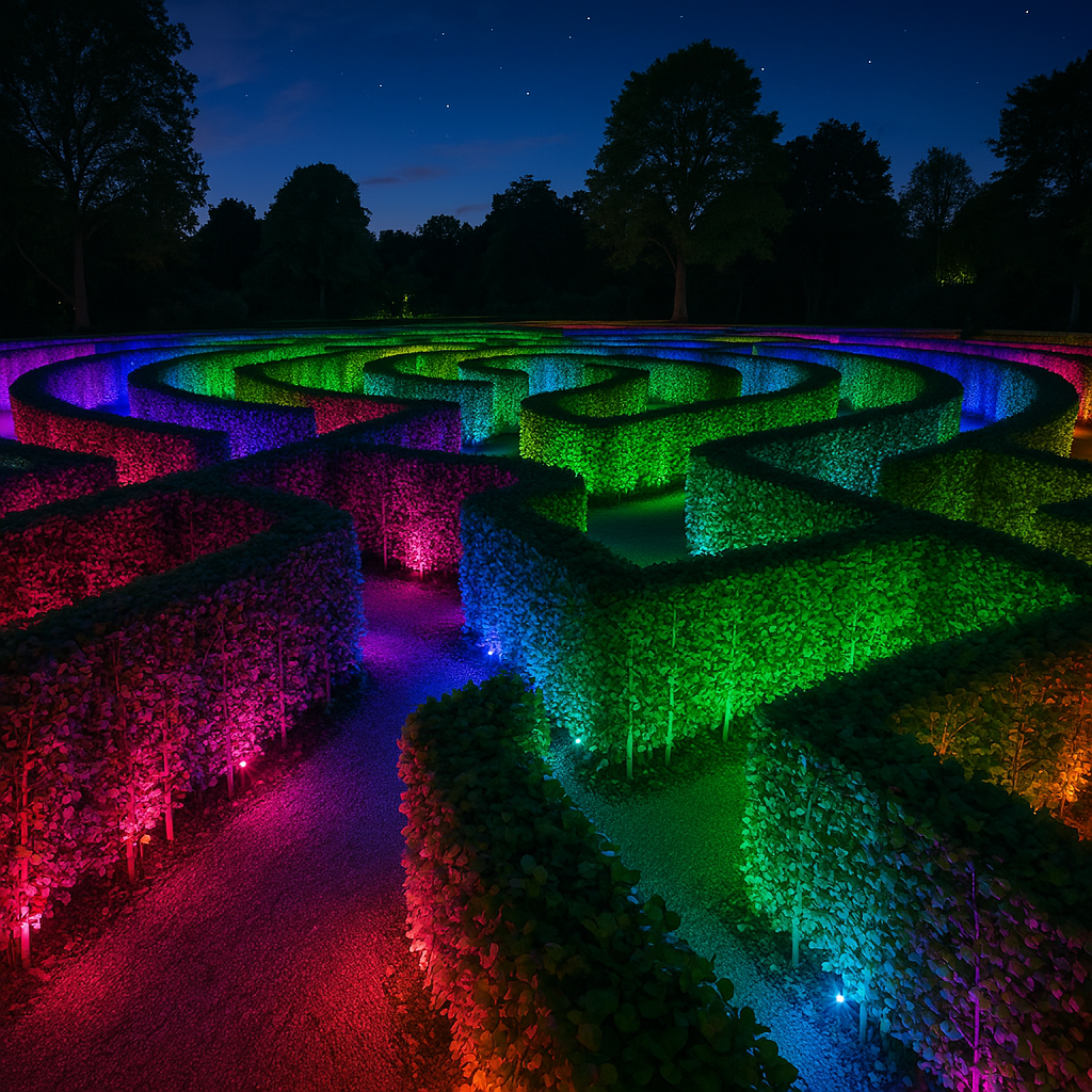 Fotografie in het labyrint